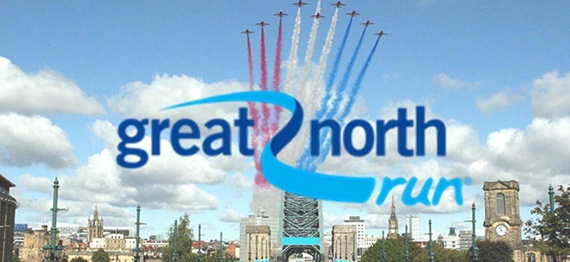 BRIGHT RED Great North Run 2021